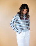Medina Stripe Cardigan